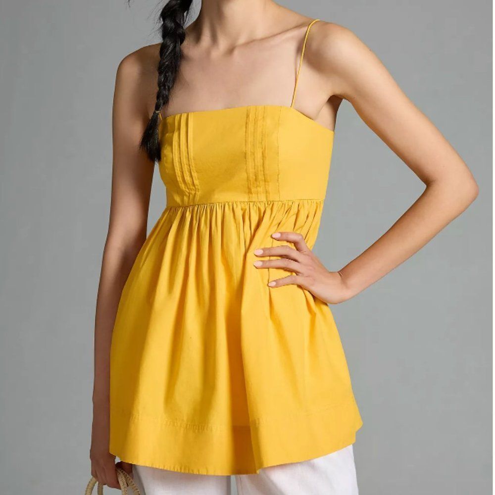 Anthropologie MAEVE BABYDOLL TOP